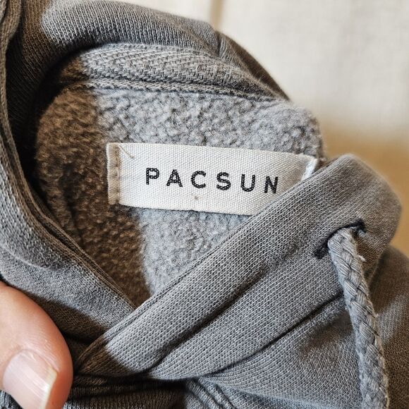 Pacsun Third Eye Woke Fall Skate Regular Cotton Hoodie Large ? Mantra Calm Cozy - Picture 2 of 9